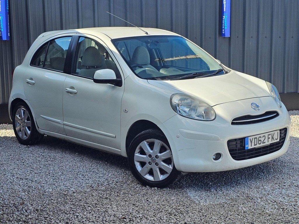 SOLD Used NISSAN MICRA 2012 White In Oldham Lancashire Freeman Motors